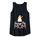 donna guinea pig mom divertente guinea pig animal lover canotta
