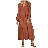 Fall Wedding Guest Dresses, Burnt Orange Dress Professional Clothes for Women Work Pakistani Dresses...