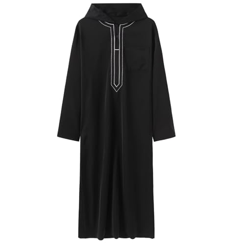 Thobe de hombre de fibra de acetato premium túnica exclusiva