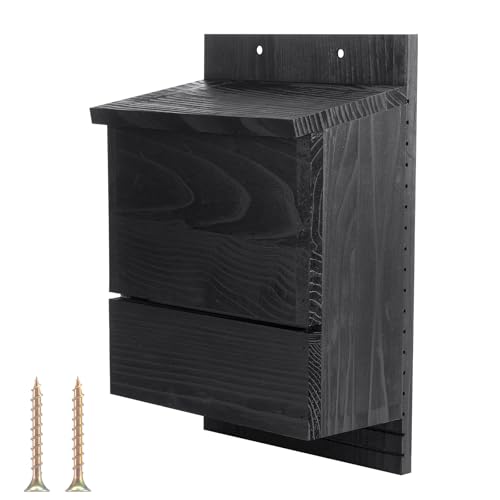 GlikCeil 4-Chamber Cedar Bat House (1 Pack)