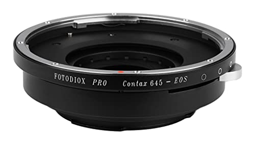 Image of Fotodiox Pro IRIS Lens Mount Adapter Compatible with Contax 645 Lenses to Canon EOS EF /EF-S Cameras