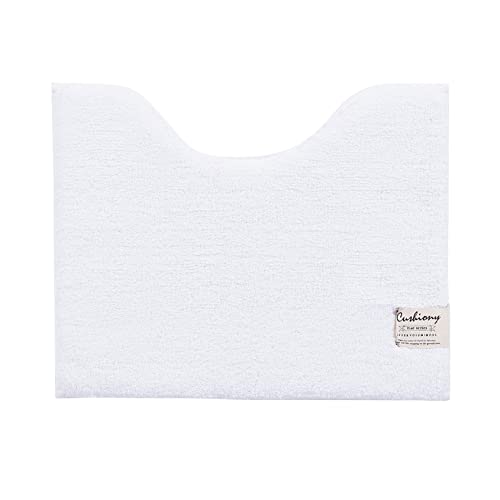 センコー B.B.collection クッショニー 2 ミニ トイレマット 約40×50cm ホワイト 厚手 ボリューム ふんわり 50115