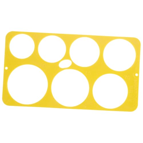 INOOMP Template Circle Measurer Ruler Tape Measure Citrus Diameter Gauge rulers Measuring Ruler Tool Measuring Ruler Fruit Measuring Supply Measuring Ruler