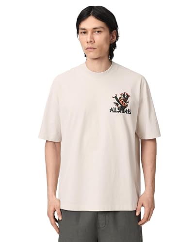 T-shirt homme Allsaints Cacti SS Crew col rond au design moderne