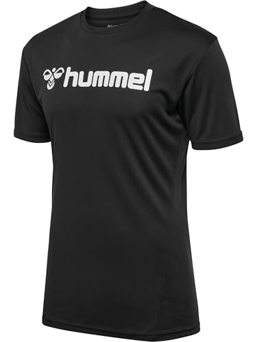 hummel Herren Hmllogo Jersey S/S Blouse, Schwarz, XL EU