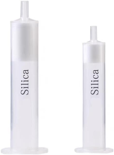 Silica SPE Cartridge - Solid-Phase Extraction Column for HPLC - 20 Pack - High Sample Loading Capacity(500mgx3mlx10pieces)
