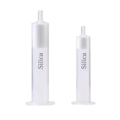 YTNGTT - Silica SPE Cartridge for Solid-Phase Extraction - High Capacity HPLC Column -for Isolating Polar Compounds in Chromatography(1000mgx6mlx6pieces)
