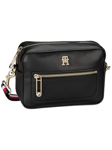Image of Tommy Hilfiger Women’s Small Iconic Crossbody Camera Bag, Black (Black), One Size