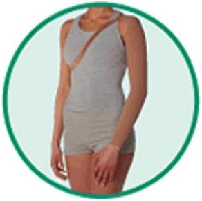 Varin Soft-In Arm Sleeve with Shoulder Strap Regular, Beige, Size 2, Small, Compression 20-30 mmHg,