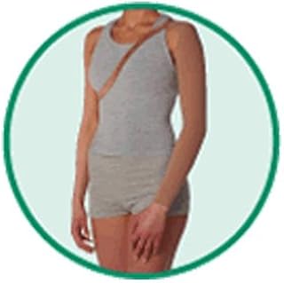 Varin Soft-In Max Arm Sleeve with Shoulder Strap Long, Beige, Size 3, Medium, Compression 20-30 mmH