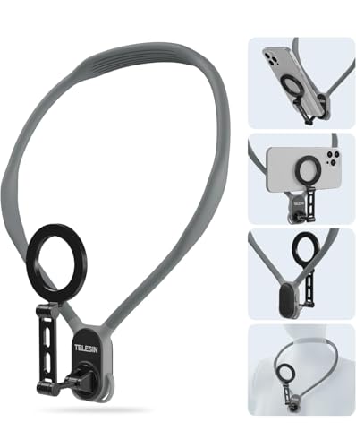 Support de cou magnetique smartphone pour velo et sessions de jeux en streaming
