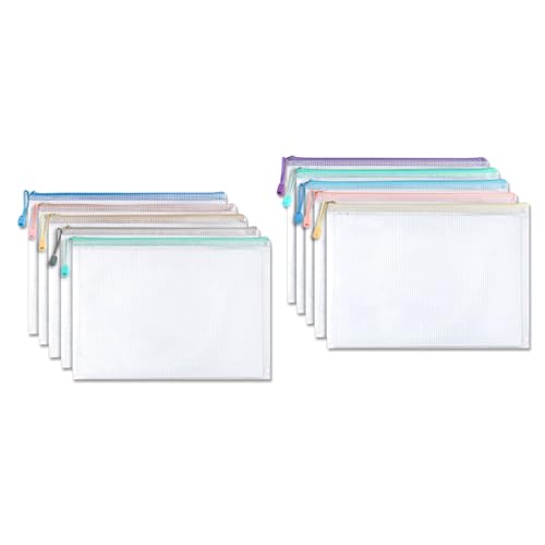Pochette étanche pour document et sac de rangement transparent étudiant