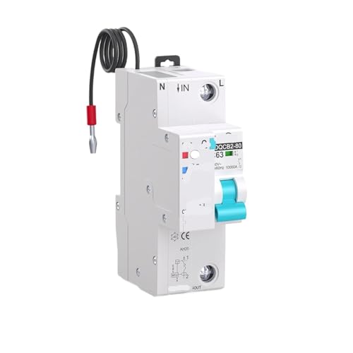 Disjoncteur TOQCB2-80 1P+N de 80A pour tableau électrique domestique