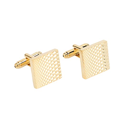 Gouden manchetknopen, klassieke herenmanchetknopen voor formele pakken voor pakken, overhemden - Image 6