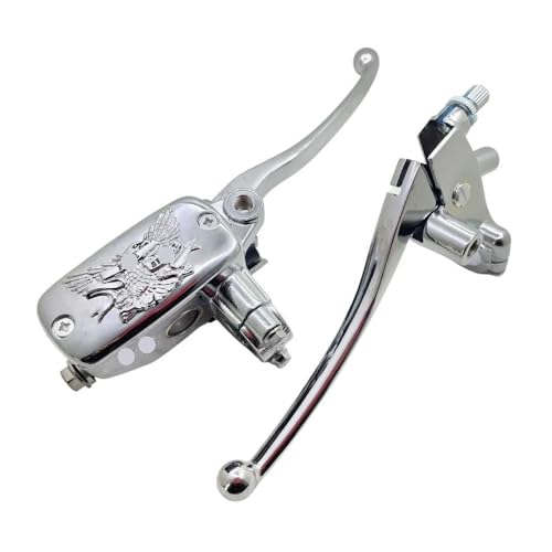Poignée levier d'embrayage et pompe de frein moto universelle 22 mm gauche droite