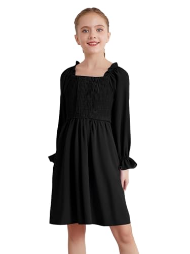 Linyuir Midirobe Mit Smock Für Mädchenkleidung...