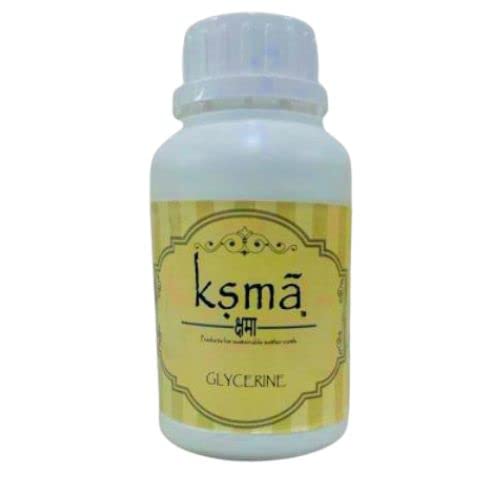 Ksma Glycerine Pure & Natural | Used For Moisturizing, Multi-Purpose for Skin, Hair, Soap Making, and DIY Cosmetics" 400g