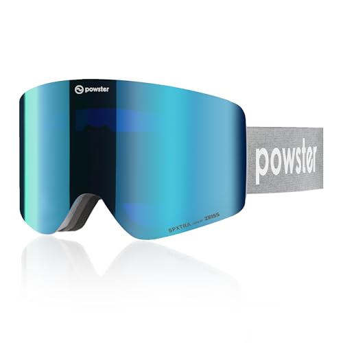 Powster Ski Goggles Snow OTG Snowboard Goggles Magnetic Interchan...