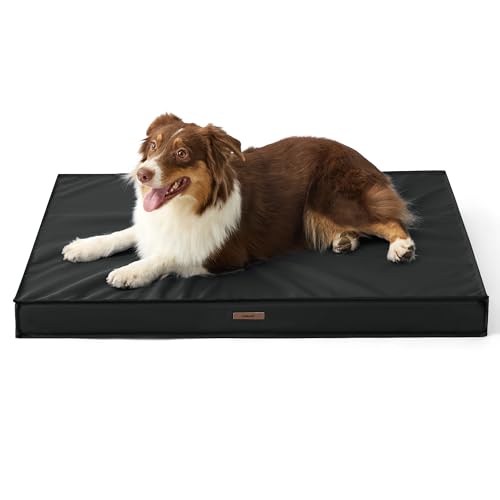 LE SURE Outdoor Waterproof Dog Beds Medium Size,Orthopedic Pet Mat,30x20In