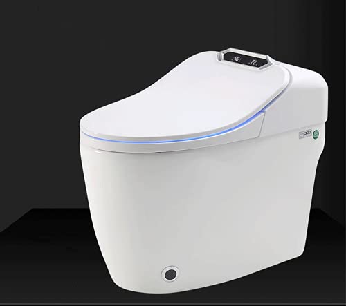 2026 TruClean Elegance Smart Toilet - Bathroom, Bidet, Self Cleaning! Easy Install - Eco Power Save - Stainless Nozzle - Warm Dry and Water- Heated Seat - Auto Open - Auto Flush - Non Touch Operation