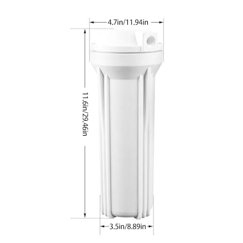 Filtre à eau osmose inverse 10 pouces Morain avec boîtier robuste - 5
