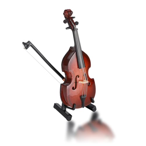 CHROMACRAFT 3 Pièces Mini Violon, Violon Miniature, Modèle D