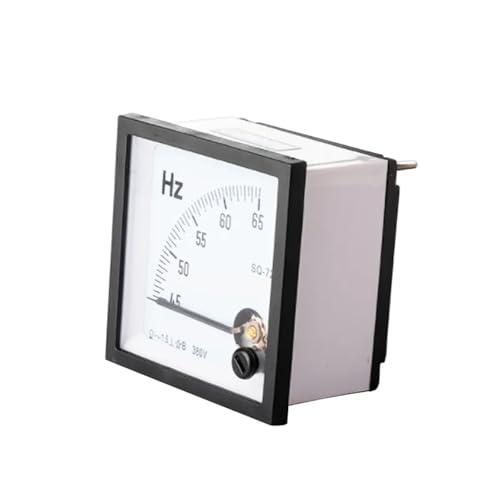 Medidor de frecuencia analógico SQ-72 para paneles de corriente alterna a 220V
