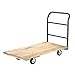 Global Industrial Platform Truck w/Hardwood Deck, 60 x 30, 1400 Lb. Capacity, 5