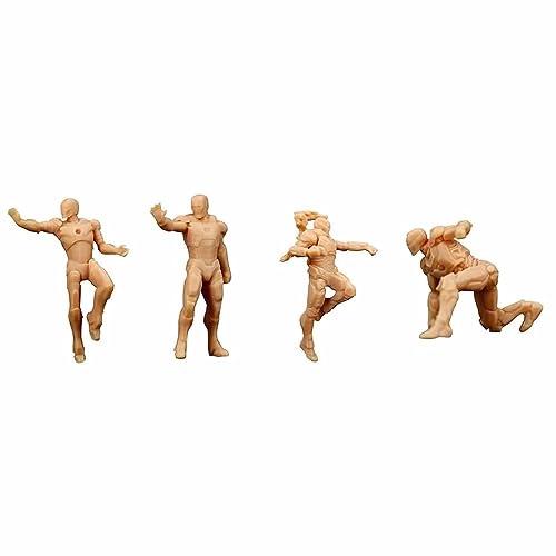 Figura Colección Miniatura Superhéroe 1/64 Kit x4 miniatura 1