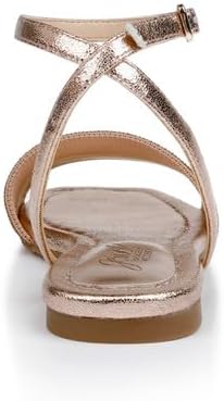 Jewel Badgley Mischka Hadley Flat Sandals with Ankle Strap - Image 8