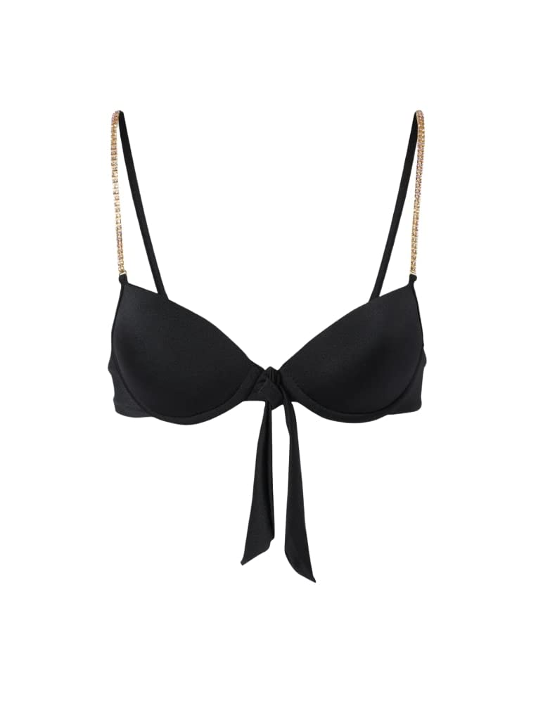 CHIARA FERRAGNI Donna Bikini Top 80% PA20% EA A5713 5435 M Nero Nero 0555