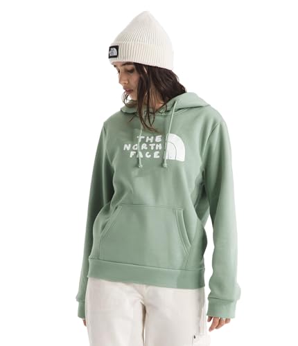 THE NORTH FACE Women's Evolution Sketch Logo Half Dome Hoodie | Hood With Adjustable Drawcord, Kangaroo Hand Pocket