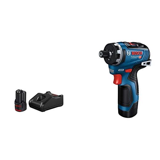 Bosch Professional 12V System sladdlös borrskruvdragare GSR 12V-35 HX (inkl. 2x 3,0 Ah-batteri, laddare GAL 12V-40, i kartong)