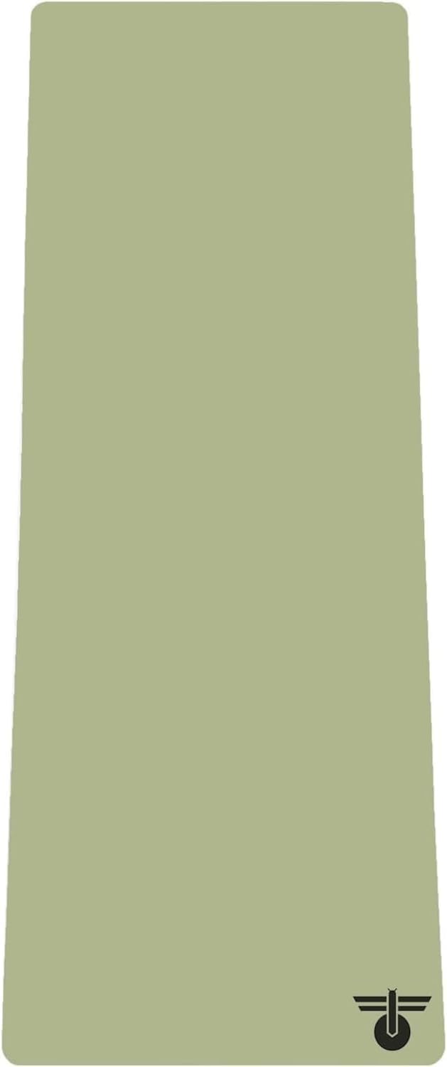 Tappetino da yoga di alta qualità, spessore 5 mm, extra largo e lungo, antiscivolo e anti-strappo. Base in gomma naturale e parte superiore in poliuretano. Perfetto per yoga, yoga,