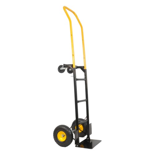 Carretilla plegable 2-en-1 con ruedas giratorias miniatura 2