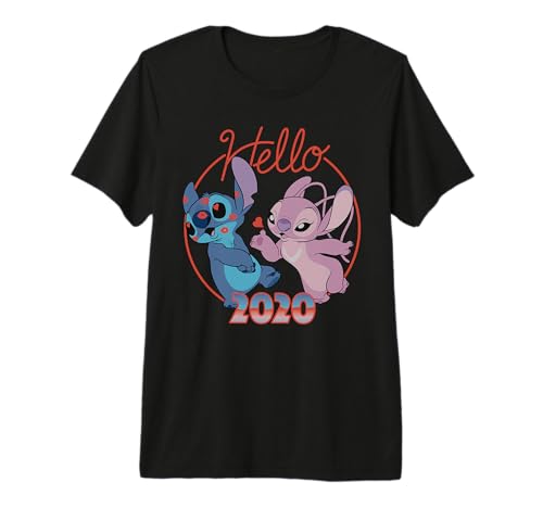 T-shirt Stitch et Angel Hello 2020 Disney le cadeau idéal