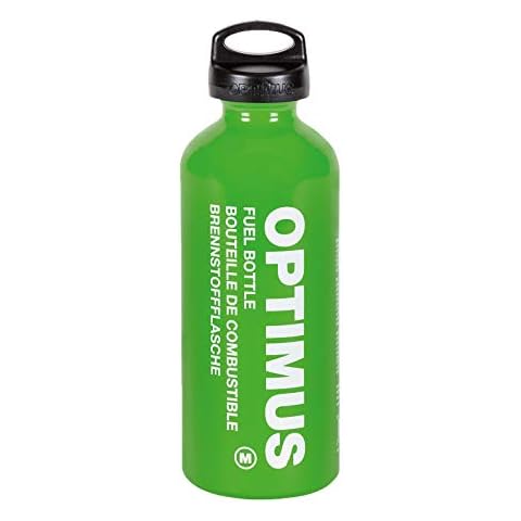 Optimus Brennstoffflasche 8017607 M Brennstoffbehälter, Grün, 0.6 Liter Cover