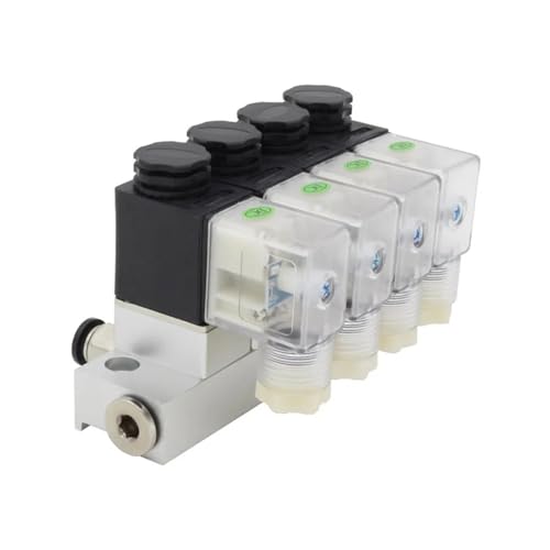 Électrovanne à air 2V025-08 normalement fermée DC24V rapide