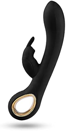 HUGBOX BUNNY Vibrador Conejito 50 programas, Estimulador Punto G, Juguete Sexual Mujer, Juguete Erótico, Sex Toy, Consolador, Función Calor. Silencioso, Suave y Potente