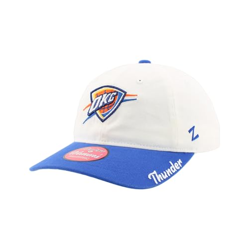 Oklahoma City Thunder NBA Officially Licensed Women's Adjustable Hat Girlfriend Icon White