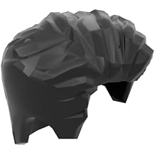 Hairstyle 105 Mini Wig 20PCS Compatible with Lego 23186 GDS-2155 Classic Bulk ToyBlack 26