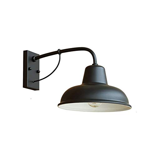 Applique murale vintage en fer forgé pour illuminer vos soirées sur le balcon ou le porche