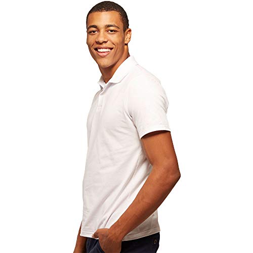 Kit 3 Camisas Polo, basicamente., Masculino, Branco, G