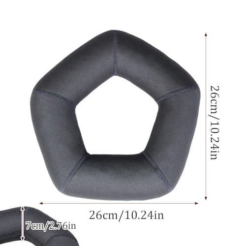 Soporte de casco transpirable con base de donut para mantenimiento seguro 2