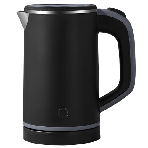 Tetera eléctrica de viaje 800 ml acero inoxidable miniatura 1
