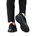 Bruno Marc Women's Non Slip Work Shoes Walking Black & Lightweight Food Service Chef Kitchen Restaurant Resistant Sneakers,Size 8,All Black,BWUMFO2501