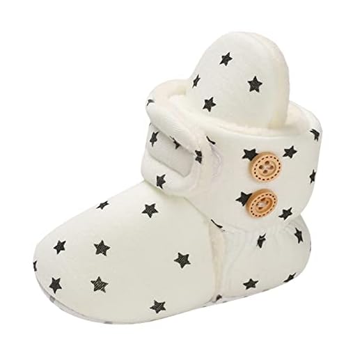 Zapatos Bebe Invierno Fossen Recién Nacido Niñas Niños Primeros Pasos de Felpa con Botón