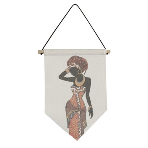 Bannière décorative en toile pour salon ethnique chic