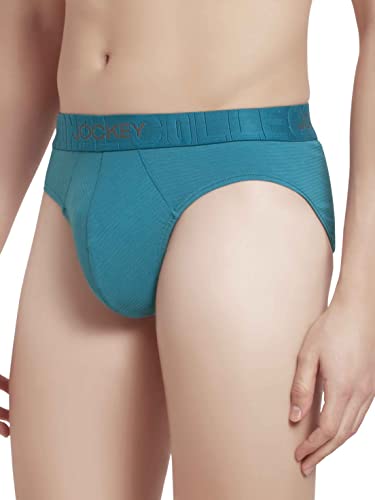 Image of Jockey IC31 Men's Supima Cotton Elastane Stretch Solid Brief with Ultrasoft Waistband