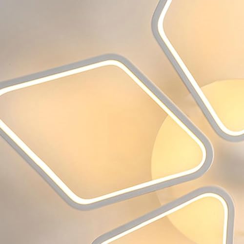 Plafonnier à intensité variable LED avec télécommande salon - 6